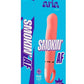 Aria Smokin' AF Silicone Vibrator - Coral/Orange