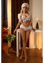 Ashli Sex Doll with Silver Hair - Vanilla