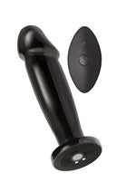 Load image into Gallery viewer, Ass-Sation Remote Control Vibrating Metal Anal Ecstasy - Black/Metal