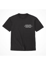 Load image into Gallery viewer, Assholes Live Forever Good Dick Attached to A Good Man T-Shirt - Black - Medium