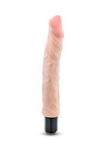 Load image into Gallery viewer, Au Naturel Big Easy Vibrating Dildo - Vanilla - 9in
