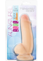 Load image into Gallery viewer, Au Naturel Sensa Feel Fat Boy Dildo - Vanilla - 7in
