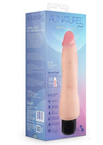 Load image into Gallery viewer, Au Naturel Vanilla Ice Vibrating Dildo - Vanilla - 8.75in
