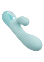 Load image into Gallery viewer, Aura Dual Ripple Rechargeable Silicone Rabbit Vibrator
