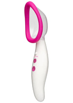 Load image into Gallery viewer, Automatic Vibrating Rechargeable Silicone Pussy Pump - Pink/White
