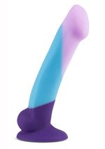 Load image into Gallery viewer, Avant D16 Purple Haze Silicone Dildo - Multicolor - 6.5in