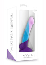 Load image into Gallery viewer, Avant D16 Purple Haze Silicone Dildo - Multicolor - 6.5in