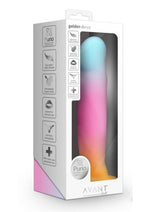 Load image into Gallery viewer, Avant Golden Dawn Silicone Artisan Dildo - Multicolor
