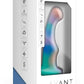 Avant Opal Dreams Silicone Dildo - Aqua/Blue