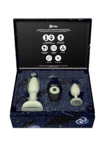 Load image into Gallery viewer, B-Vibe Asstronaut Glow In The Dark Rechargeable Silicone Anal Play Set with Remote