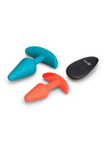 Load image into Gallery viewer, B-Vibe Butties Silicone Anal Training Set with Remote Control
