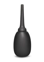 B-Vibe Flexible Silicone Anal Douche - Black