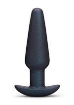 Load image into Gallery viewer, B-Vibe Hefty Weighted Silicone Anal Plug - Black

