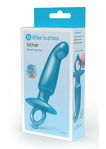 Load image into Gallery viewer, B-Vibe Hither Silicone Plug - Blue