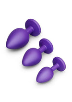 Load image into Gallery viewer, B-Vibe Jewel Butties Bundle Silicone Anal Plug
