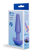 Load image into Gallery viewer, B-Vibe Shake Slimline Vibrating Silicone Anal Plug - Blue
