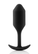 Load image into Gallery viewer, B-Vibe Snug Plug 2 Silicone Weighted Anal Plug - Black