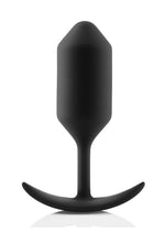 Load image into Gallery viewer, B-Vibe Snug Plug 3 Silicone Weighted Anal Plug - Black