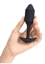 Load image into Gallery viewer, B-Vibe Vibrating Snug Plug 2 Rechargeable Silicone Anal Plug