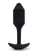 Load image into Gallery viewer, B-Vibe Vibrating Snug Plug 2 Rechargeable Silicone Anal Plug - Black
