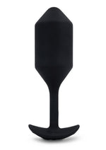 Load image into Gallery viewer, B-Vibe Vibrating Snug Plug 4 Rechargeable Silicone Anal Plug - Black