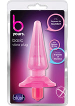 Load image into Gallery viewer, B Yours Basic Vibrating Butt Plug - Pink