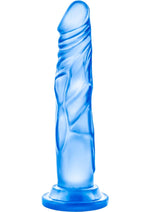 Load image into Gallery viewer, B Yours Sweet N&#39; Hard 5 Dildo - Blue - 7.5in
