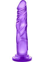 Load image into Gallery viewer, B Yours Sweet N&#39; Hard 5 Dildo - Purple - 7.5in
