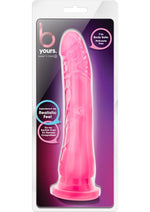 Load image into Gallery viewer, B Yours Sweet N&#39; Hard 6 Dildo - Pink - 8.5in

