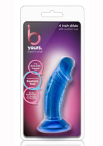 Load image into Gallery viewer, B Yours Sweet N&#39; Small Dildo with Suction Cup - Blue - 4.5in
