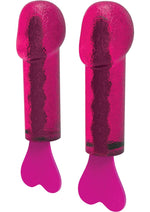 Load image into Gallery viewer, Bachelorette Party Pecker Popsicle Ice Tray 2 Molds - Pink