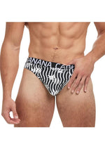 Load image into Gallery viewer, Banana Cabana Bikini - Black/White - Large/Medium
