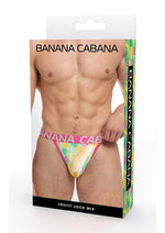 Load image into Gallery viewer, Banana Cabana Jock Fruit - Multicolor - Medium/Small