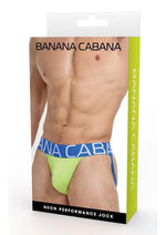 Load image into Gallery viewer, Banana Cabana Jock - Green - Medium/Small