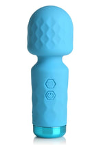 Load image into Gallery viewer, Bang! 10x Mini Silicone Rechargeable Wand - Blue