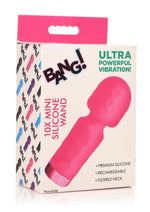Load image into Gallery viewer, Bang! 10x Mini Silicone Rechargeable Wand - Pink