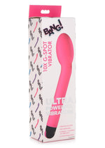 Load image into Gallery viewer, Bang! 10x Rechargeable Silicone G-Spot Vibrator - Pink
