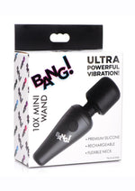 Load image into Gallery viewer, Bang! 10x Vibrating Mini Rechargeable Silicone Wand - Black