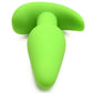 Bang! 21x Glow In The Dark Rechargeable Silicone Butt Plug with Remote