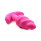 Bang! 21x Vibrating Silicone Rechargeable Swirl Butt Plug with Remote Control