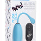 Bang! 28x Plush Silicone Rechargeable Egg with Remote Control - Blue