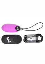 Load image into Gallery viewer, Bang! 28x Ribbed Rechargeable Silicone Egg with Remote Control
