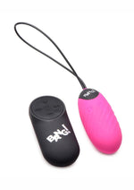 Load image into Gallery viewer, Bang! 28x Swirl Rechargeable Silicone Egg with Remote Control - Pink
