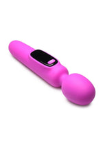 Load image into Gallery viewer, Bang! Digital Rechargeable Silicone Wand Vibrator - Purple
