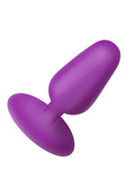 Load image into Gallery viewer, Bang! Flexible Vibrating Silicone Rechargeable Butt Plug - Purple