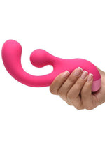 Load image into Gallery viewer, Bang! Gyro Rabbit Rechargeable Silicone Vibrator
