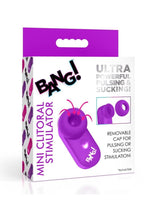 Load image into Gallery viewer, Bang! Mini Clitoral Silicone Rechargeable Stimulator - Purple