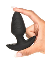 Load image into Gallery viewer, Bang Rotating Vibra Plug w/ Remote Black
