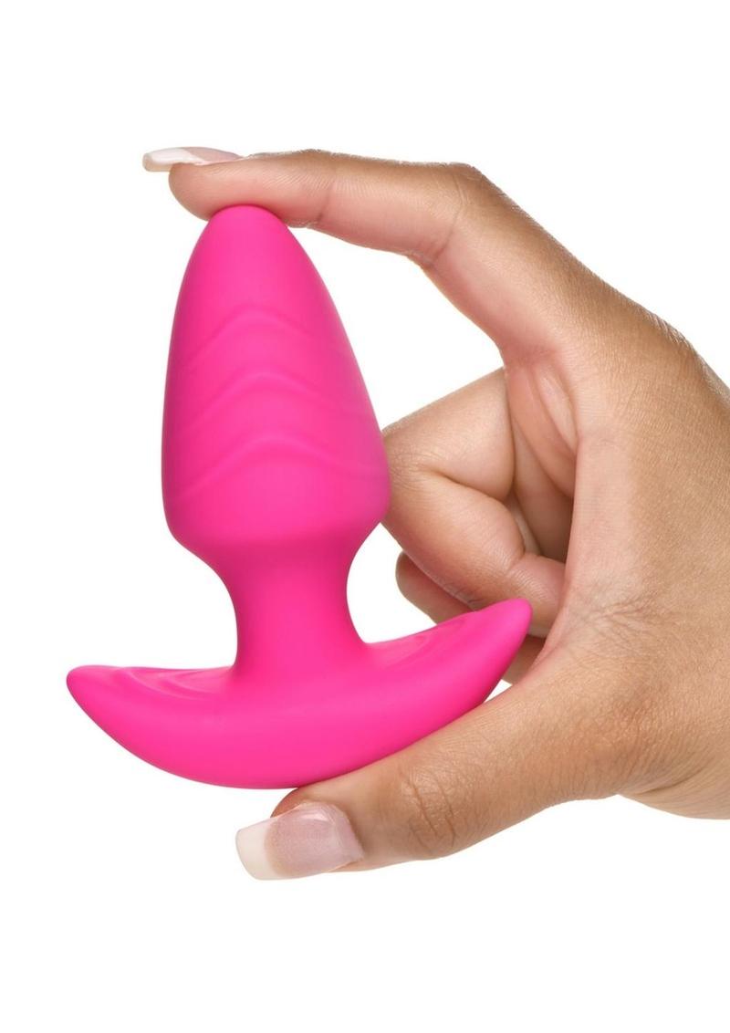 Bang Rotating Vibra Plug w/ Remote Pink