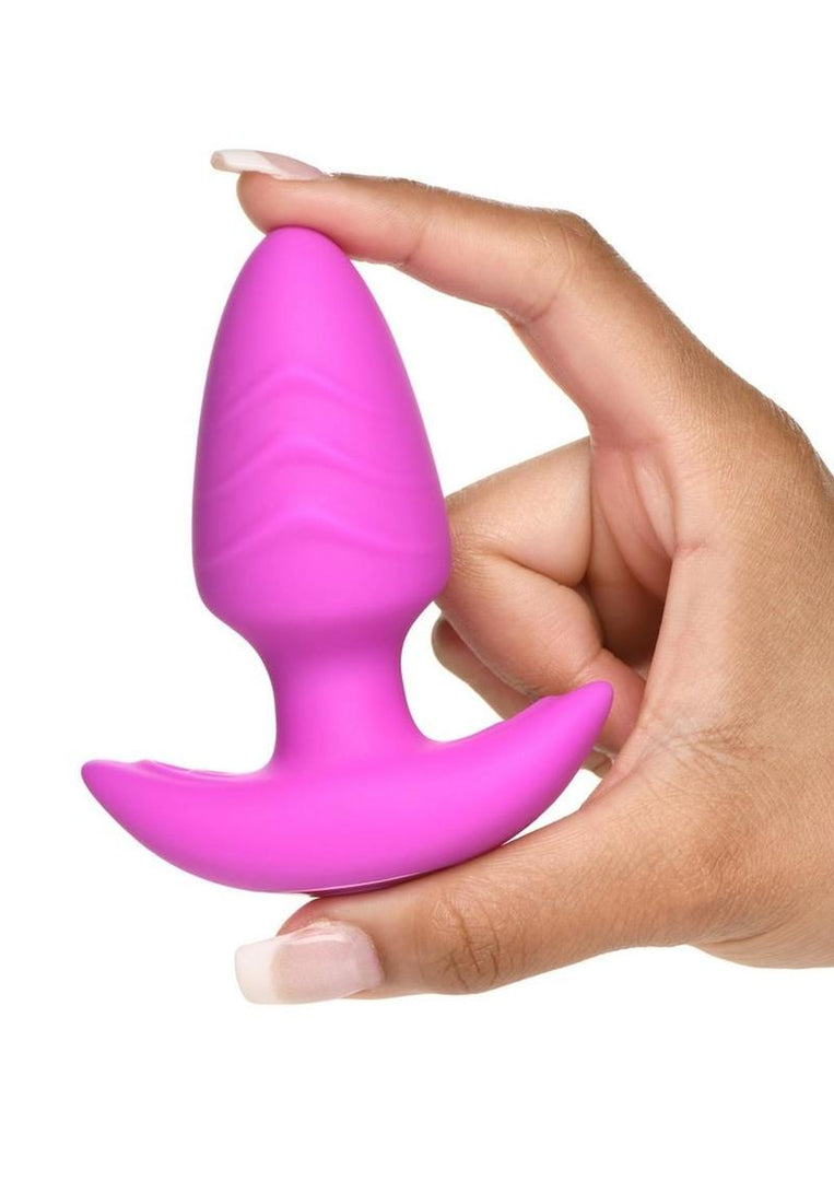 Bang Rotating Vibra Plug w/ Remote Purple
